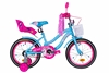 Велосипед детский Formula Flower Premium 2021 - 20", рама - 13" голубой (OPS-FRK-20-133)