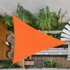 Тент-парус теневой Springos Flame Orange, 5x5x5 м (SN0015) - Фото №10