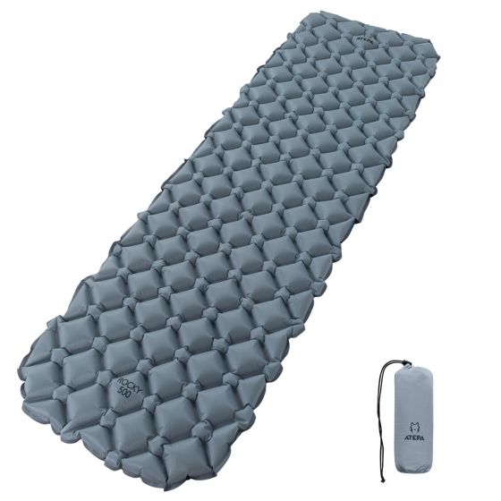 

Коврик надувной (каримат) KingCamp Atepa Matress, 189x58x6 см (R339), Серый