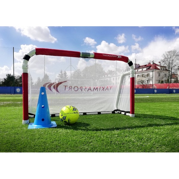 

Ворота футбольные Yakimasport Academy, 80х120 см (YS-100518), Красный