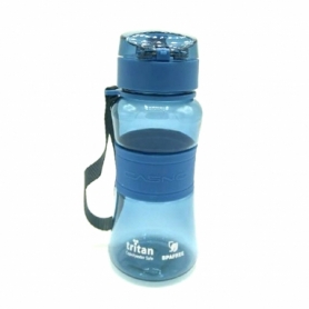 Пляшка для води CASNO 400 мл KXN-1104 Tritan Синя - Фото №4