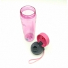 Пляшка для води CASNO 600 мл KXN-1145 Рожева + пластиковий вінчик - Фото №6