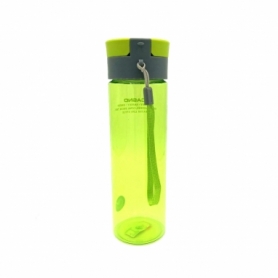 Пляшка для води CASNO 600 мл KXN-1145 Зелена + пластиковий вінчик - Фото №3