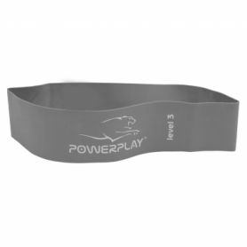 Резинка для фитнеса PowerPlay 4140 Level 3, 15 кг (PP_4140_Grey) - Фото №2