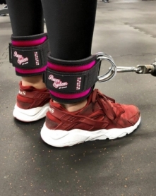 Манжеты для тяги Power System Ankle Strap Gym Babe Pink (PS_3450_Pink) - Фото №2