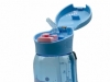 Пляшка для води CASNO 400 мл KXN-1195 Сіра (дельфін) з соломинкою - Фото №4