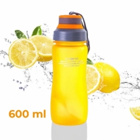 Пляшка для води CASNO 600 мл KXN-1116 Помаранчева