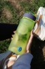 Пляшка для води CASNO 850 мл KXN-1183 Зелена + металевий вінчик - Фото №8