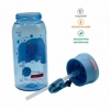 Пляшка для води CASNO 400 мл KXN-1195 Синя (восьминіг) з соломинкою - Фото №8