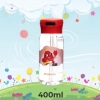 Пляшка для води CASNO 400 мл KXN-1195 Червона (краб) з соломинкою