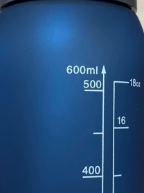Пляшка для води CASNO 600 мл KXN-1196 Синя з соломинкою - Фото №7