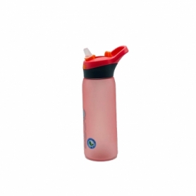 Пляшка для води CASNO 750 мл KXN-1210 Червона з соломинкою - Фото №6