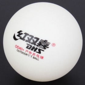 Мячи для настольного тенниса DHS Cell-Free Dual Outdoor 40+ мм (0D40) - Фото №4