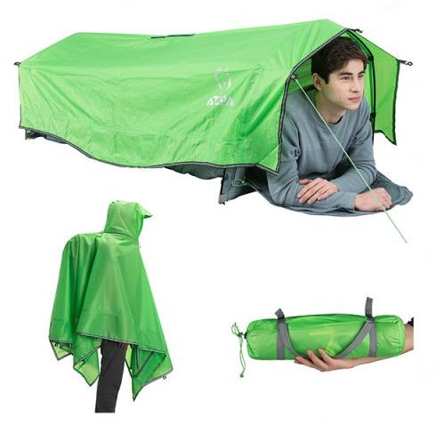 

Палатка одноместная ультралегкая KingCamp Atepa 3-IN-1 Tent (AT4001), Зеленый