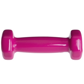 Гантель для фитнеса виниловая Zelart розовая, 0,5 кг (TA-2777-0_5_PNK) - Фото №4