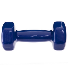 Гантель для фитнеса виниловая Zelart синяя, 1,5 кг (TA-2777-1_5_BL) - Фото №3