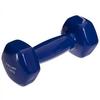 Гантель для фитнеса виниловая Zelart синяя, 1,5 кг (TA-2777-1_5_BL)