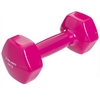 Гантель для фитнеса виниловая Zelart розовая, 3 кг (TA-2777-3_PNK)