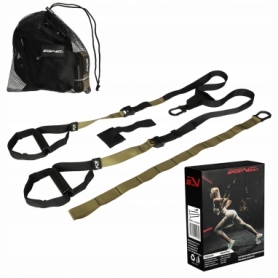 Петли подвесные для функциональных тренировок TRX и кроссфита SportVida (SV-HK0380)