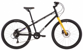 Велосипед подростковый Pride GLIDER 24" 4.2 2021 черный (SKD-23-15)
