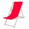 Шезлонг (кресло-лежак) деревянный Springos (DC0001 RED)