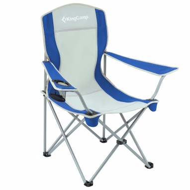 Кресло складное KingCamp Arms Chairin Steel, синее (KC3818)
