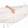 Гамак подвесной с бахромой и подушками Springos XXL белый, 200 x 150 см (HM024) - Фото №8