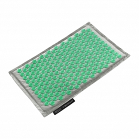 Коврик акупунктурный с подушкой (Аппликатор Кузнецова) 4FIZJO Eco Mat Grey/Mint, 68 x 42 см (4FJ0230) - Фото №2