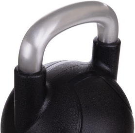 Гиря с полиуретановым покрытием Modern Buddy MD2220-28, 28 кг (TA-2681-28) - Фото №4