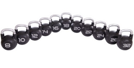 Гиря с полиуретановым покрытием Modern Buddy MD2220-28, 28 кг (TA-2681-28) - Фото №6