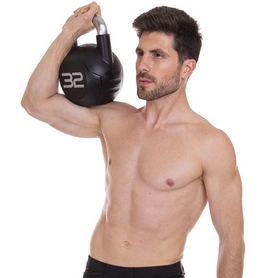 Гиря с полиуретановым покрытием Modern Buddy MD2220-32, 32 кг (TA-2681-32) - Фото №12