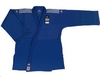 Кимоно для дзюдо Champion 2 IJF Slim Fit синее с белыми полосами - Фото №4