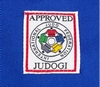 Кимоно для дзюдо Champion 2 IJF Slim Fit синее с белыми полосами - Фото №8