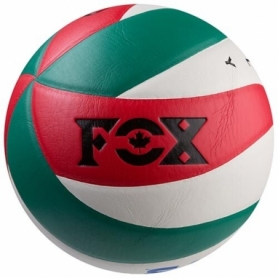 М'яч волейбольний FOX 12 біло-червоно-зелений (VB/FX-1)