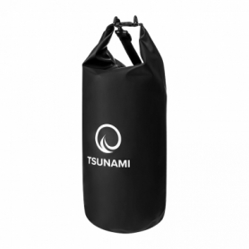 Гермомішок водозахисний Tsunami Dry Pack чорний, 30 л (TS0002) - Фото №6