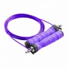 Скакалка скоростная для кроссфита 4FIZJO Speed Rope PRO+ фиолетовая (4FJ0246) - Фото №3