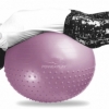 Мяч для фитнеса (фитбол) полумассажный PowerPlay 4003, 65 см (PP_4003_65cm_Violet) - Фото №4