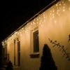 Гирлянда бахрома уличная (наружная) Springos LED Warm White, 8 м (200) (CL0201) - Фото №6