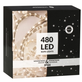 Гирлянда дюралайт уличная (наружная) Springos Rope Lights LED  Mix, 20 м (480) (CL1206) - Фото №7