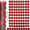 Набор елочных шаров Springos d=6 см красный, 100 шт (CA0168) - Фото №8