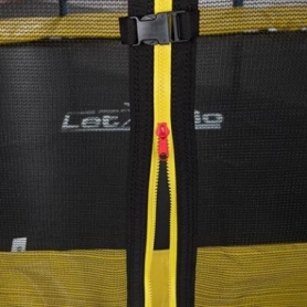 Батут с защитной сеткой Let's Go 6х9" желтый, 183x274 см (LG/MZ69Y) - Фото №8