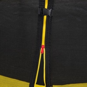 Батут с защитной сеткой Let's Go 8" желтый, 244 см (LG8/MZ244Y) - Фото №4