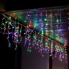 Гирлянда бахрома уличная (наружная) Springos LED Mix, 8 м (200) (CL0203) - Фото №3