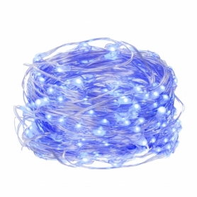 Гирлянда на батарейках Springos LED Blue, 4.9 м (50) (CL0016) - Фото №7