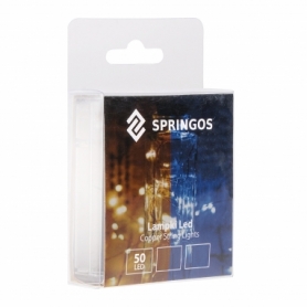 Гирлянда на батарейках Springos LED Mix, 4.9 м (50) (CL0017) - Фото №4