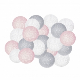 Гирлянда на батарейках Springos Cotton Balls LED Warm White, 6 м (30) (CL0061) - Фото №5