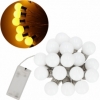 Гирлянда в виде лампочек на батарейках Springos LED Warm White 4 м (20) (CL0112) - Фото №4
