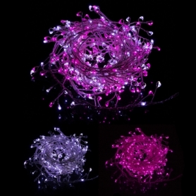 Гирлянда Springos LED Cold White/Pink, 3 м (300) (CL0091) - Фото №10