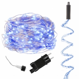 Гирлянда (конский хвост) Springos LED Blue, 2 м (300) (CL0095) - Фото №8