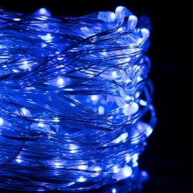 Гирлянда (конский хвост) Springos LED Blue, 2 м (300) (CL0095) - Фото №9